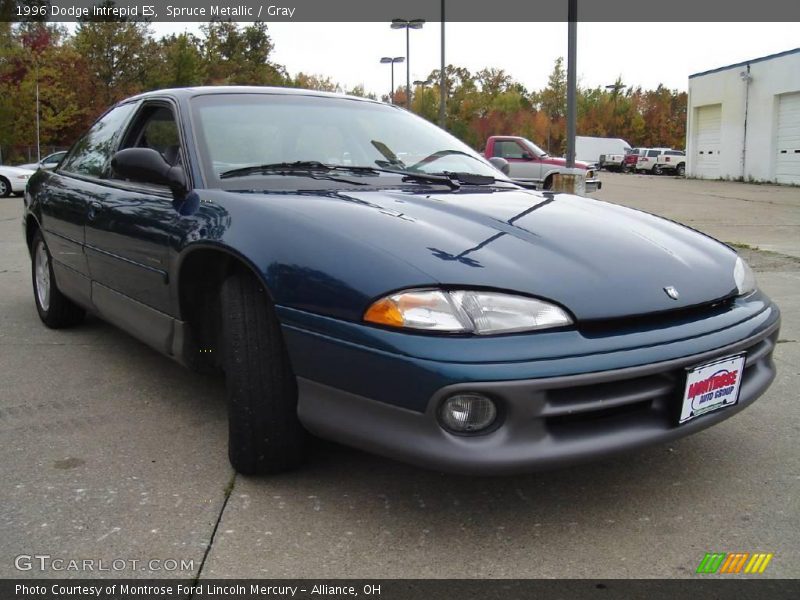 Spruce Metallic / Gray 1996 Dodge Intrepid ES