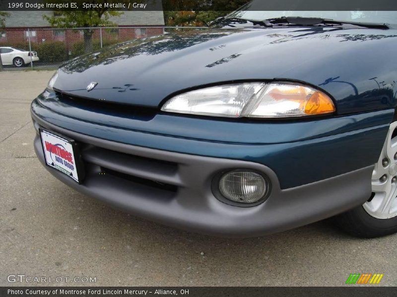 Spruce Metallic / Gray 1996 Dodge Intrepid ES