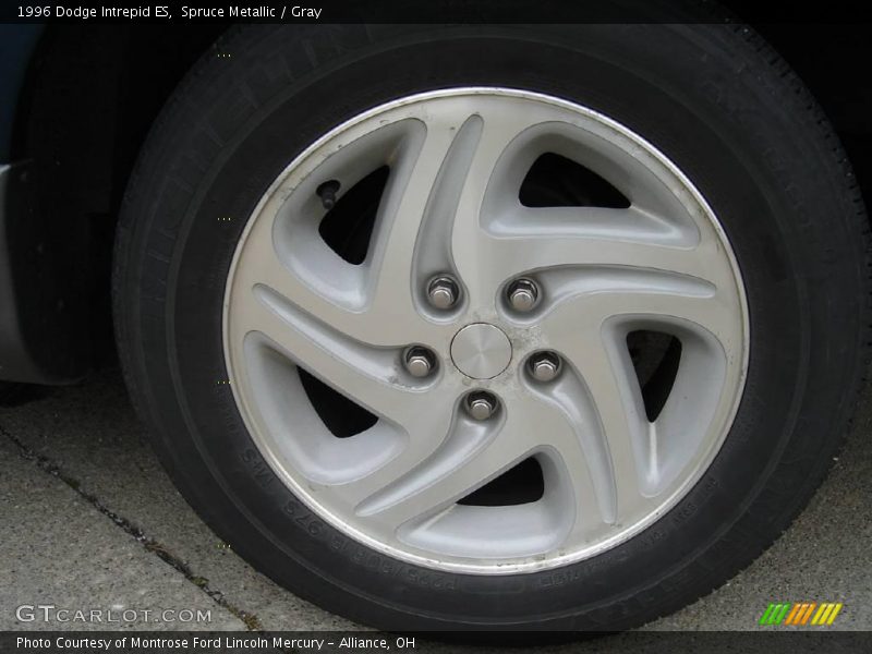 Spruce Metallic / Gray 1996 Dodge Intrepid ES