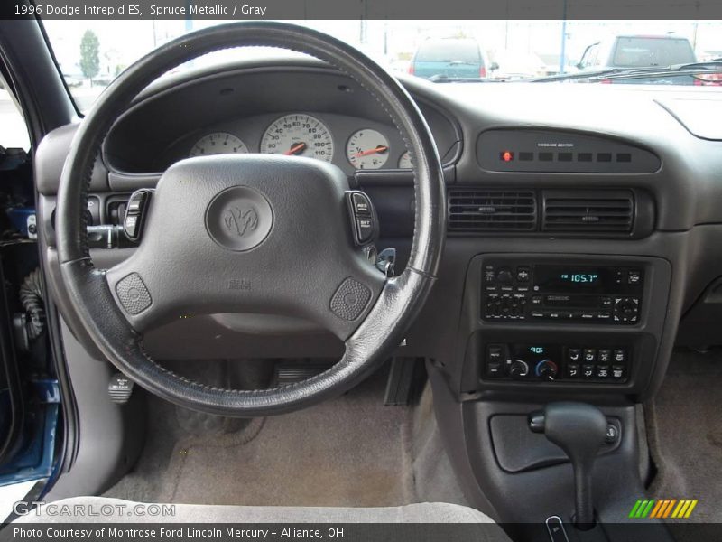 Spruce Metallic / Gray 1996 Dodge Intrepid ES