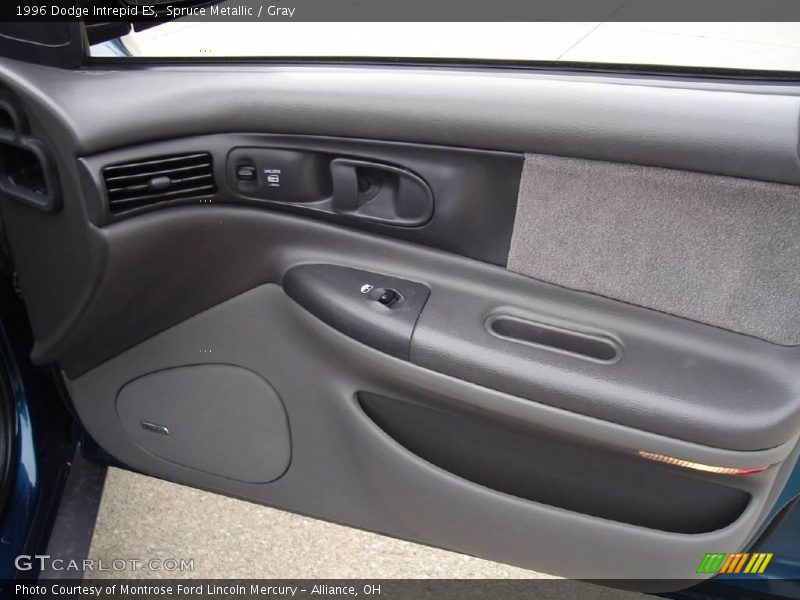 Spruce Metallic / Gray 1996 Dodge Intrepid ES