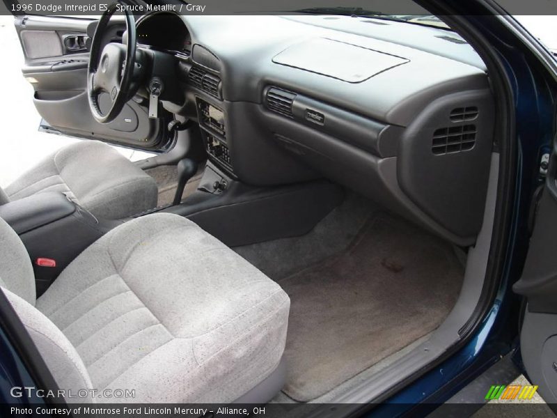 Spruce Metallic / Gray 1996 Dodge Intrepid ES