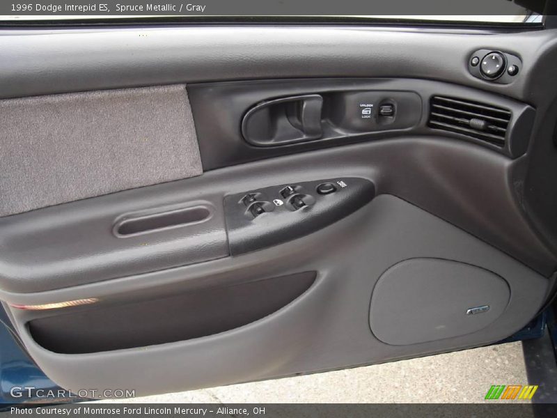 Spruce Metallic / Gray 1996 Dodge Intrepid ES