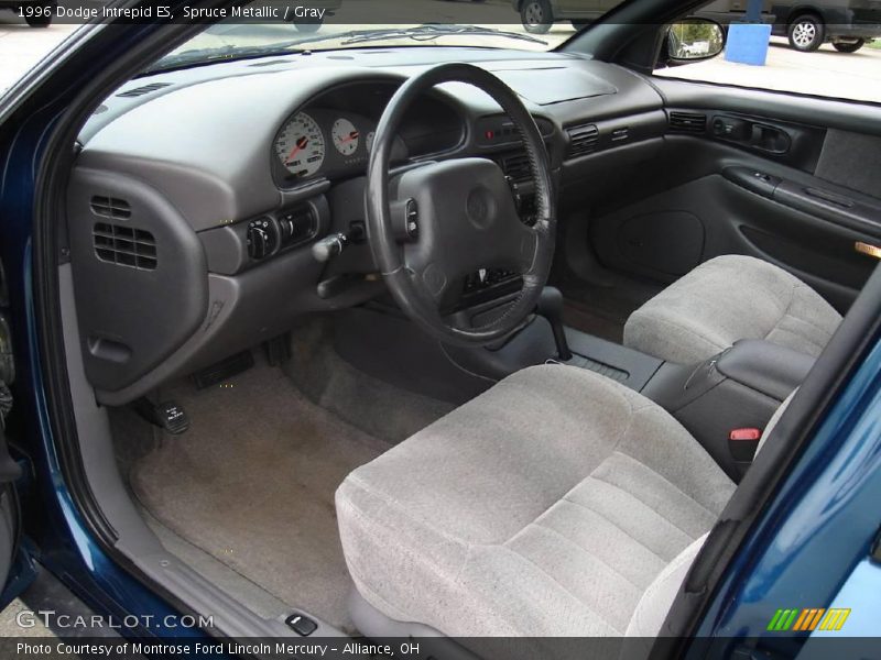 Spruce Metallic / Gray 1996 Dodge Intrepid ES