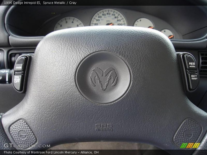 Spruce Metallic / Gray 1996 Dodge Intrepid ES