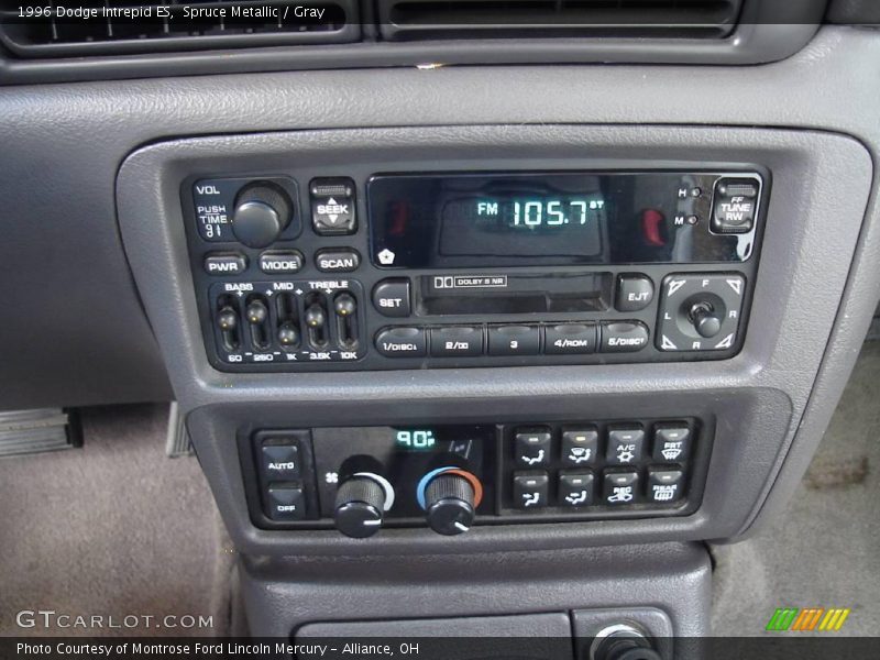 Spruce Metallic / Gray 1996 Dodge Intrepid ES