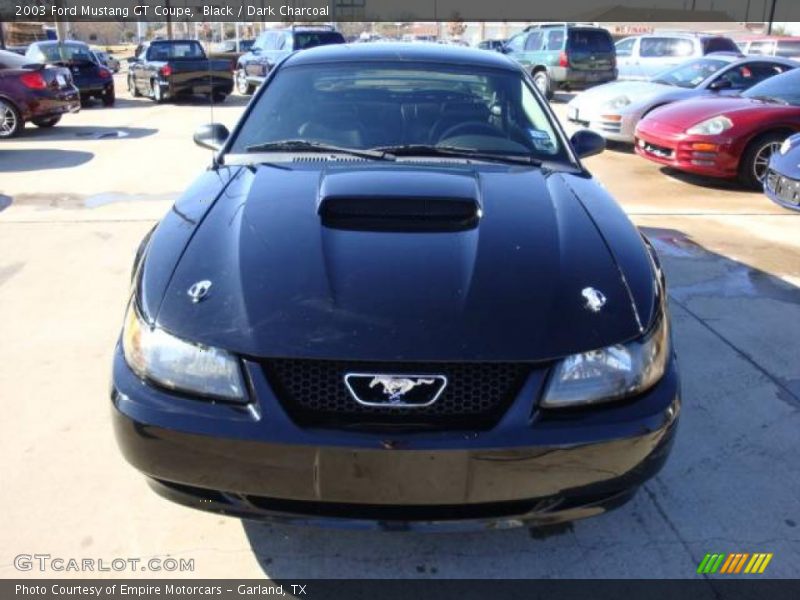 Black / Dark Charcoal 2003 Ford Mustang GT Coupe