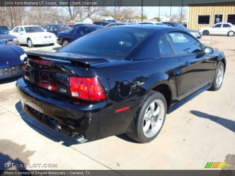Black / Dark Charcoal 2003 Ford Mustang GT Coupe