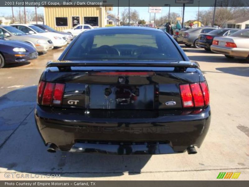 Black / Dark Charcoal 2003 Ford Mustang GT Coupe