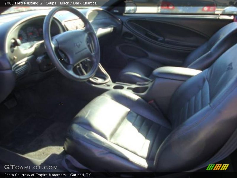 Black / Dark Charcoal 2003 Ford Mustang GT Coupe