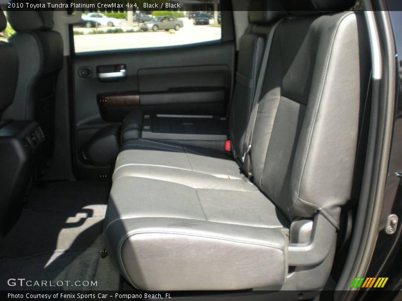 Black / Black 2010 Toyota Tundra Platinum CrewMax 4x4