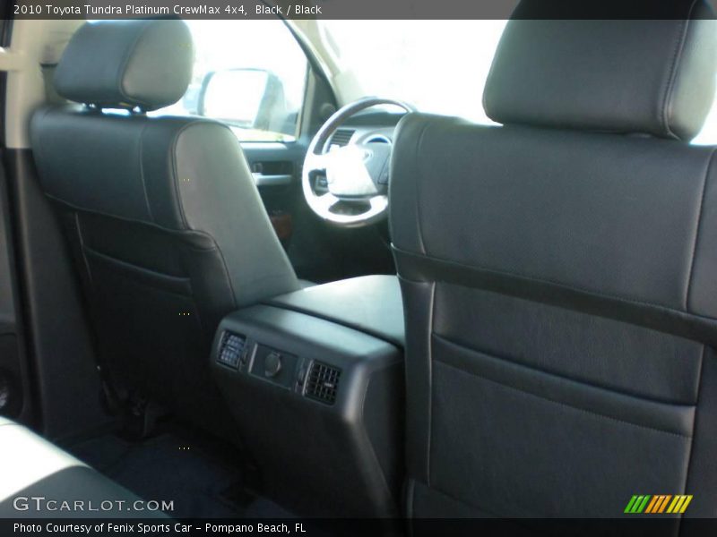 Black / Black 2010 Toyota Tundra Platinum CrewMax 4x4