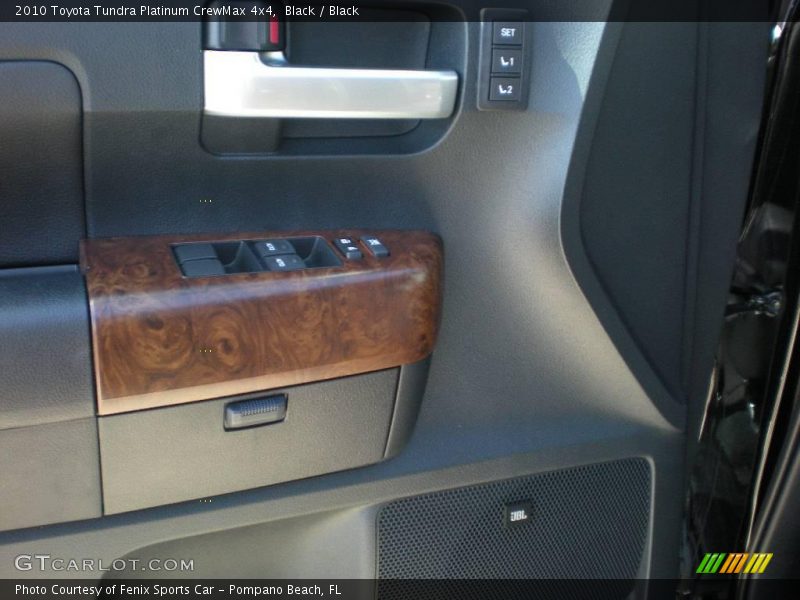 Black / Black 2010 Toyota Tundra Platinum CrewMax 4x4