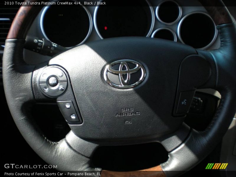 Black / Black 2010 Toyota Tundra Platinum CrewMax 4x4