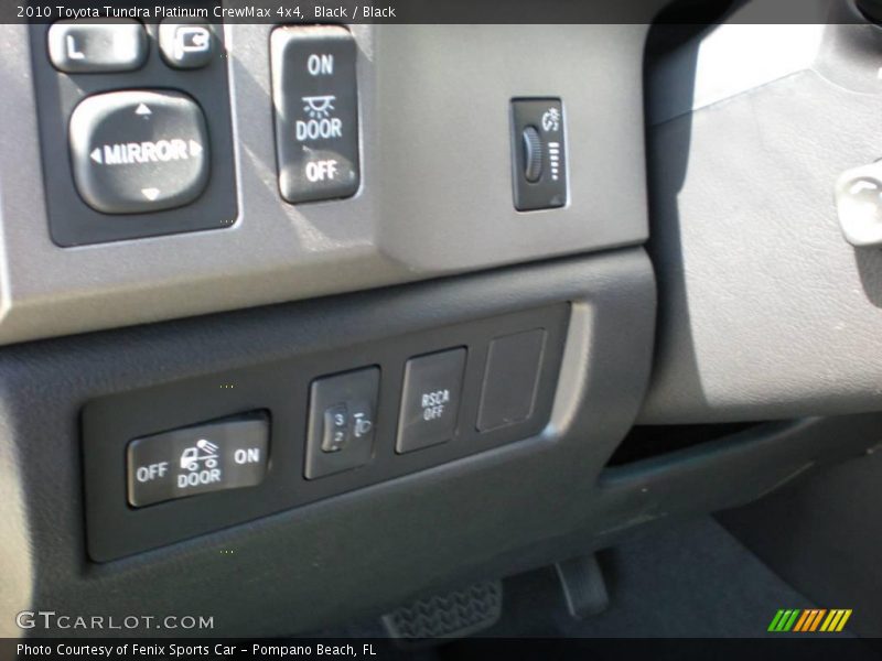 Black / Black 2010 Toyota Tundra Platinum CrewMax 4x4