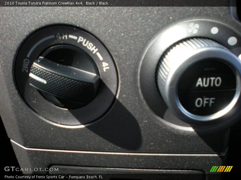 Black / Black 2010 Toyota Tundra Platinum CrewMax 4x4