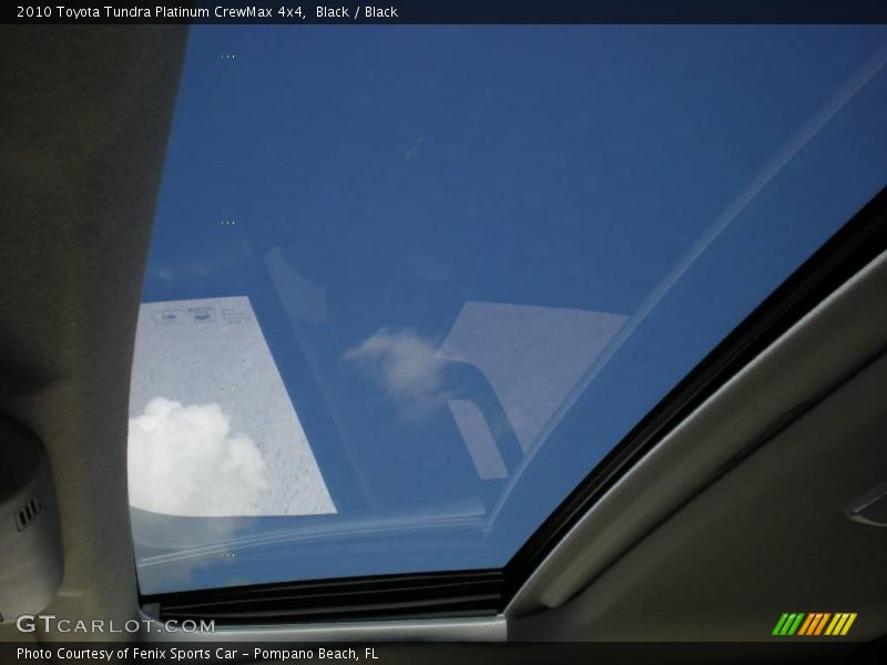 Black / Black 2010 Toyota Tundra Platinum CrewMax 4x4