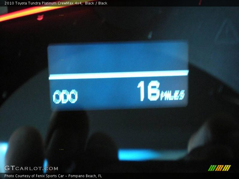 Black / Black 2010 Toyota Tundra Platinum CrewMax 4x4