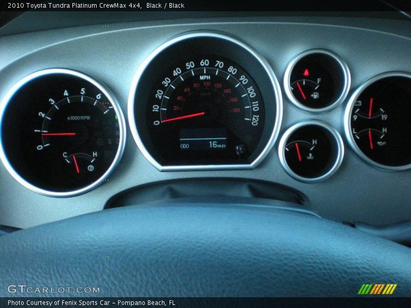 Black / Black 2010 Toyota Tundra Platinum CrewMax 4x4