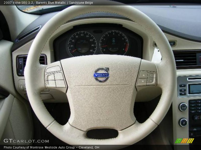 Barents Blue Metallic / Sandstone Beige 2007 Volvo S80 3.2
