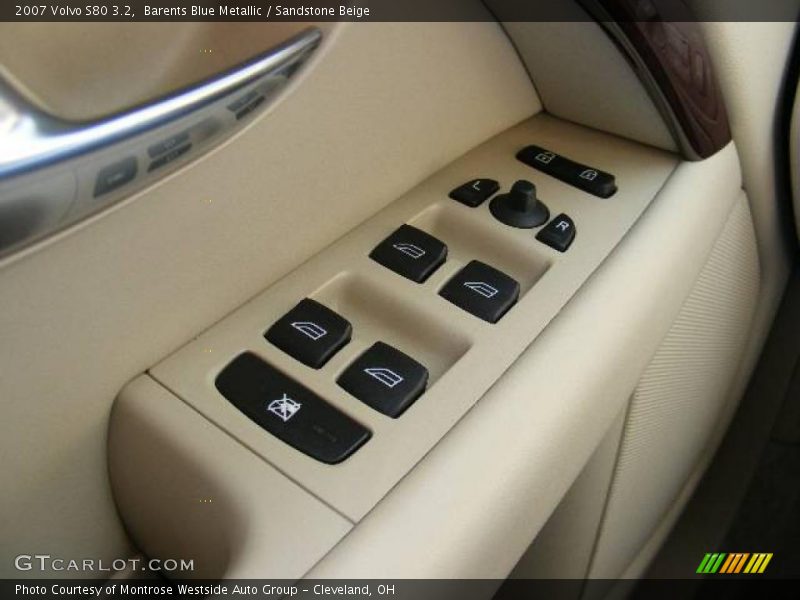 Barents Blue Metallic / Sandstone Beige 2007 Volvo S80 3.2