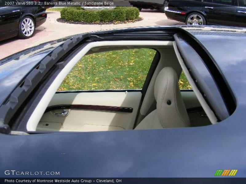 Barents Blue Metallic / Sandstone Beige 2007 Volvo S80 3.2