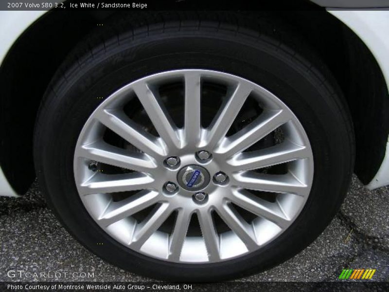Ice White / Sandstone Beige 2007 Volvo S80 3.2
