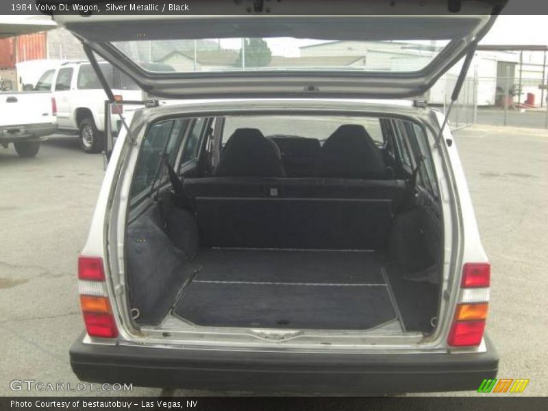 Silver Metallic / Black 1984 Volvo DL Wagon