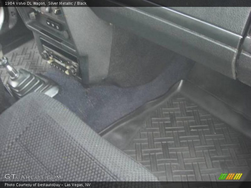 Silver Metallic / Black 1984 Volvo DL Wagon