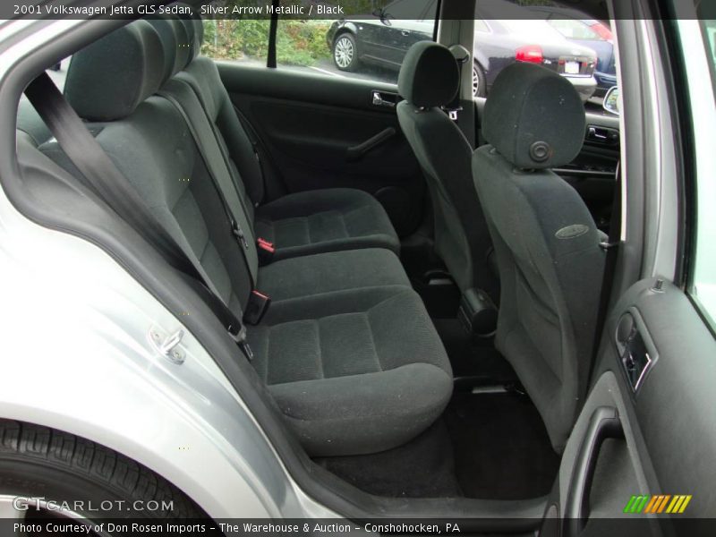 Silver Arrow Metallic / Black 2001 Volkswagen Jetta GLS Sedan