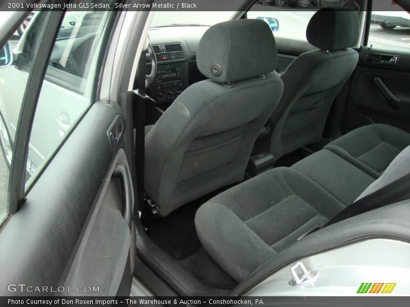 Silver Arrow Metallic / Black 2001 Volkswagen Jetta GLS Sedan