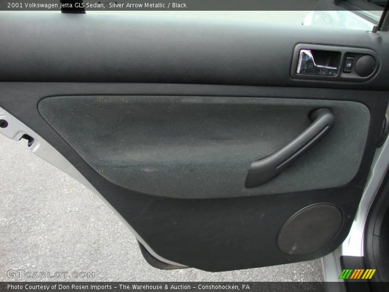 Silver Arrow Metallic / Black 2001 Volkswagen Jetta GLS Sedan