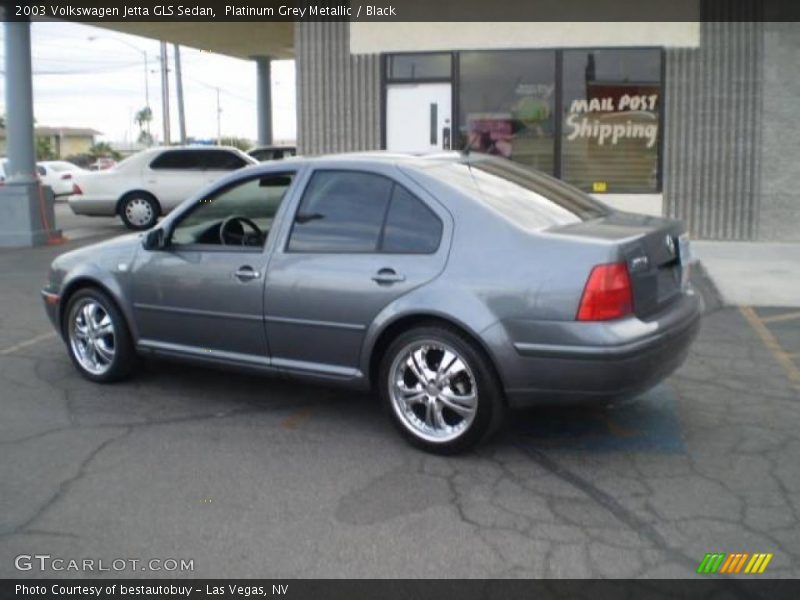 Platinum Grey Metallic / Black 2003 Volkswagen Jetta GLS Sedan