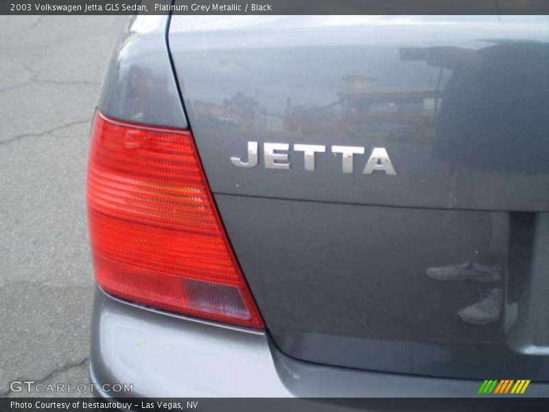 Platinum Grey Metallic / Black 2003 Volkswagen Jetta GLS Sedan