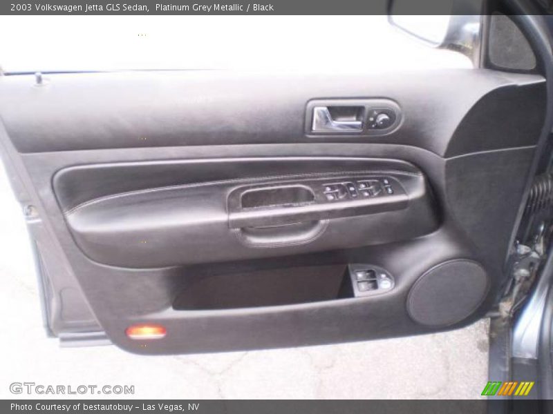 Platinum Grey Metallic / Black 2003 Volkswagen Jetta GLS Sedan