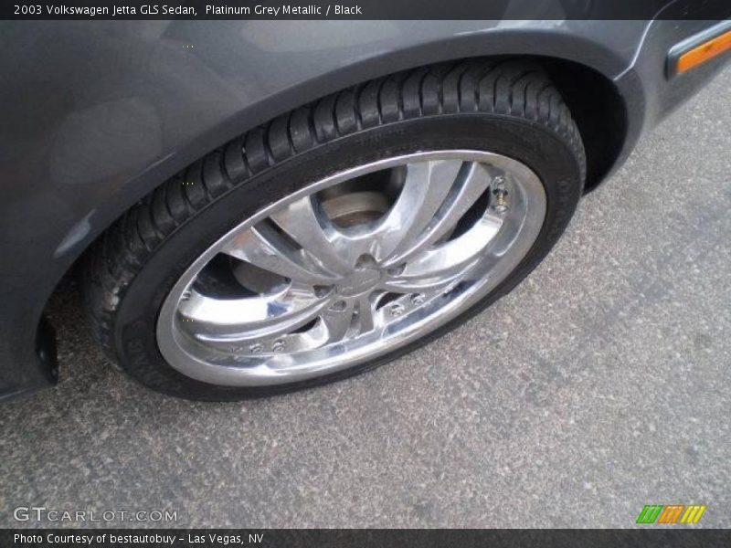 Platinum Grey Metallic / Black 2003 Volkswagen Jetta GLS Sedan