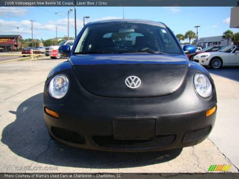 Laser Blue / Grey 2008 Volkswagen New Beetle SE Coupe
