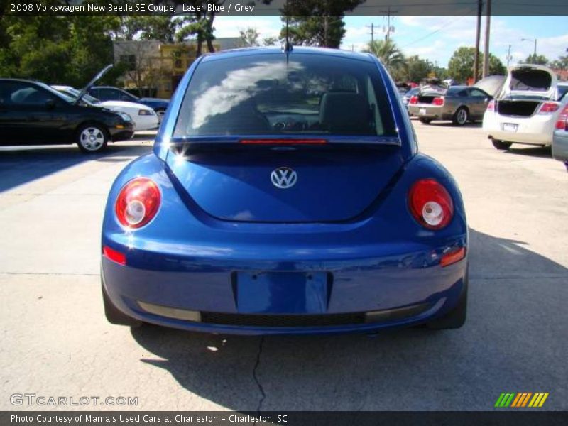 Laser Blue / Grey 2008 Volkswagen New Beetle SE Coupe