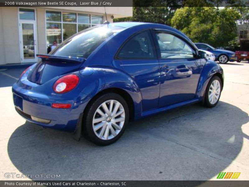 Laser Blue / Grey 2008 Volkswagen New Beetle SE Coupe