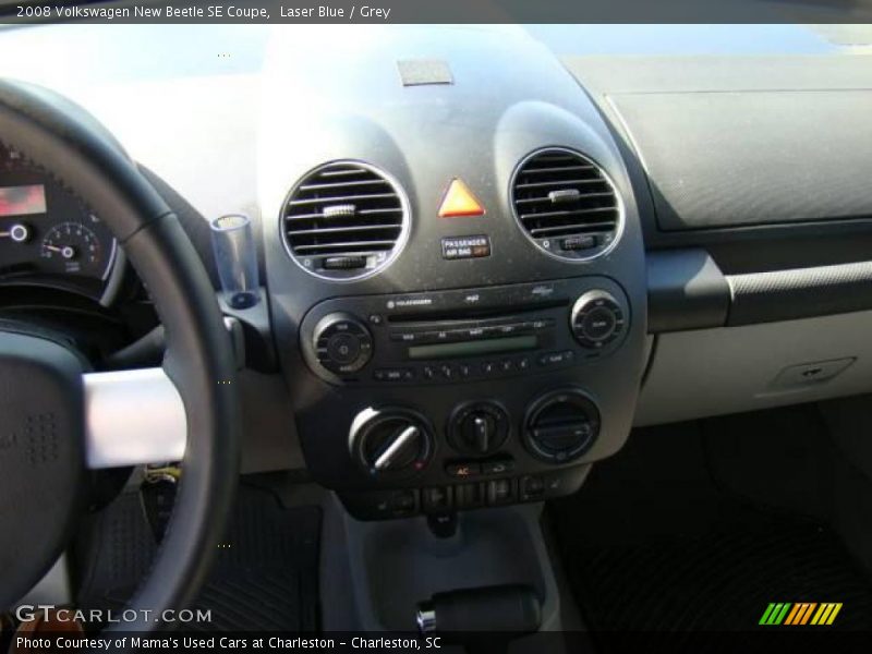 Laser Blue / Grey 2008 Volkswagen New Beetle SE Coupe
