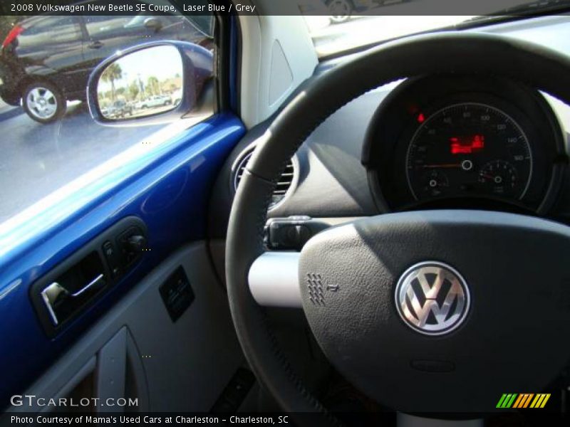 Laser Blue / Grey 2008 Volkswagen New Beetle SE Coupe