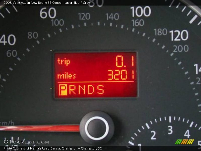 Laser Blue / Grey 2008 Volkswagen New Beetle SE Coupe