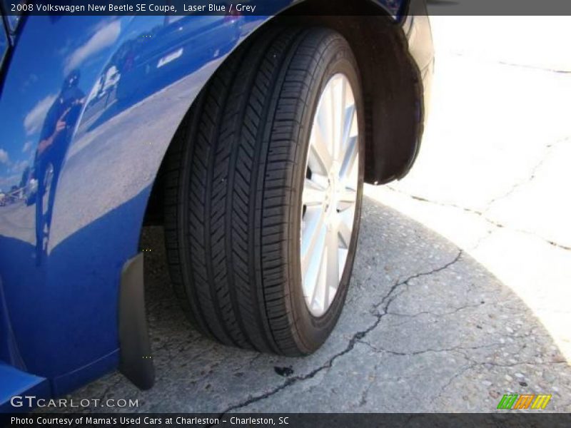 Laser Blue / Grey 2008 Volkswagen New Beetle SE Coupe