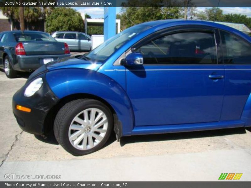 Laser Blue / Grey 2008 Volkswagen New Beetle SE Coupe