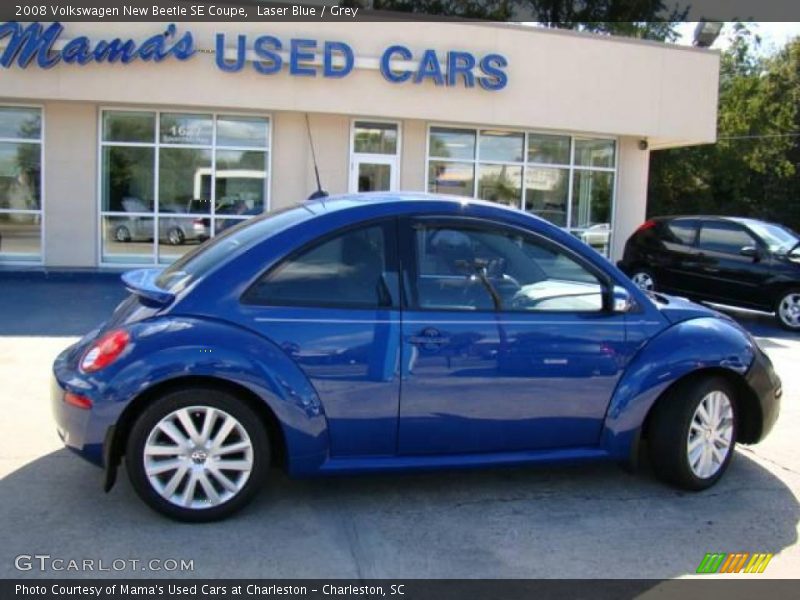 Laser Blue / Grey 2008 Volkswagen New Beetle SE Coupe