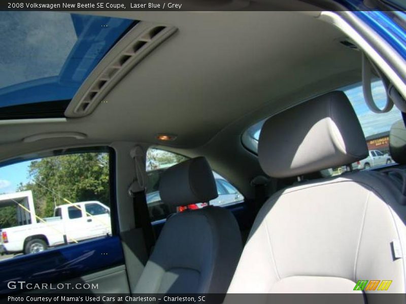 Laser Blue / Grey 2008 Volkswagen New Beetle SE Coupe