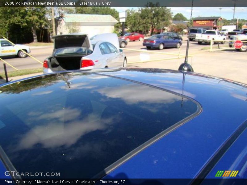 Laser Blue / Grey 2008 Volkswagen New Beetle SE Coupe