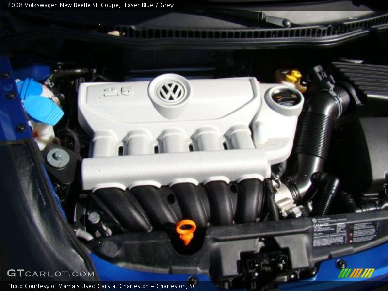 Laser Blue / Grey 2008 Volkswagen New Beetle SE Coupe
