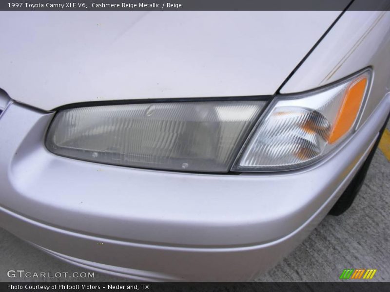 Cashmere Beige Metallic / Beige 1997 Toyota Camry XLE V6