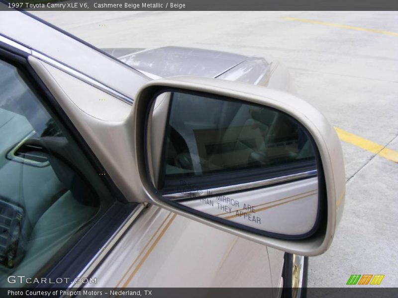 Cashmere Beige Metallic / Beige 1997 Toyota Camry XLE V6